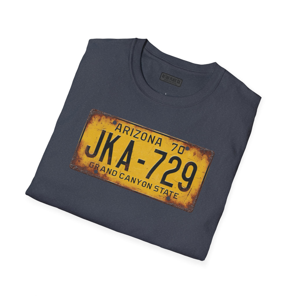 Vintage Arizona License Plate T-Shirt | Retro Plate