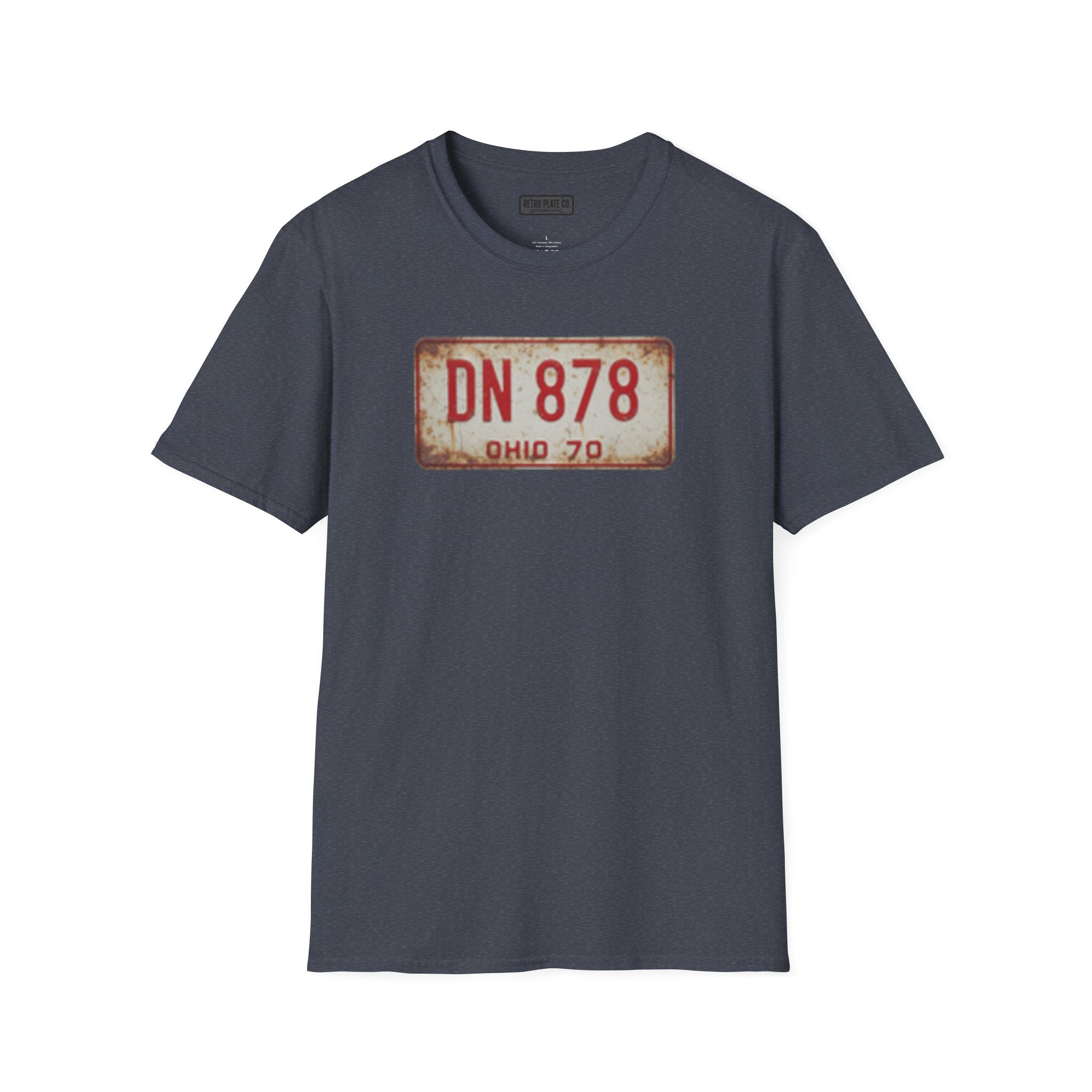 Vintage Ohio License Plate Tee