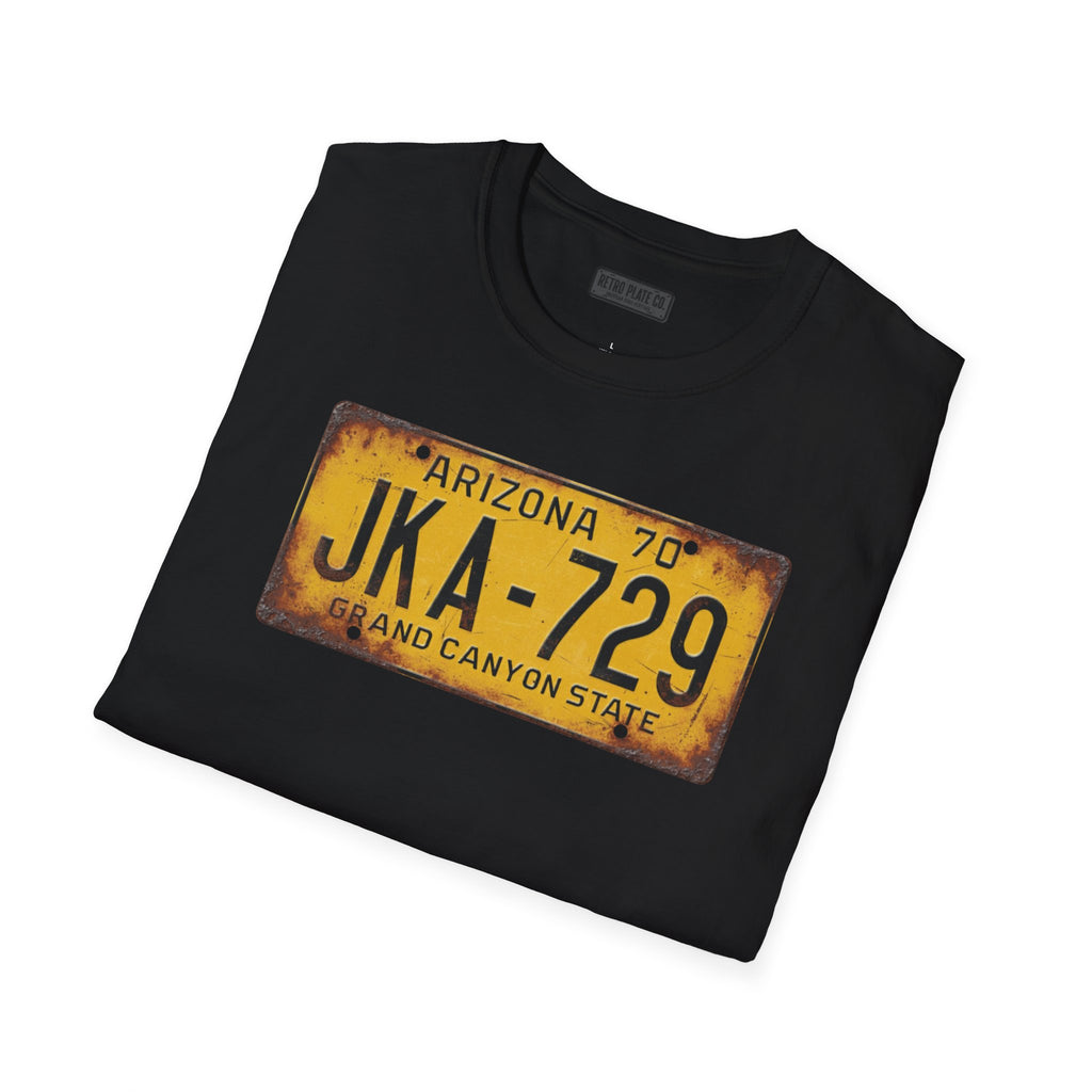 Vintage Arizona License Plate T-Shirt | Retro Plate