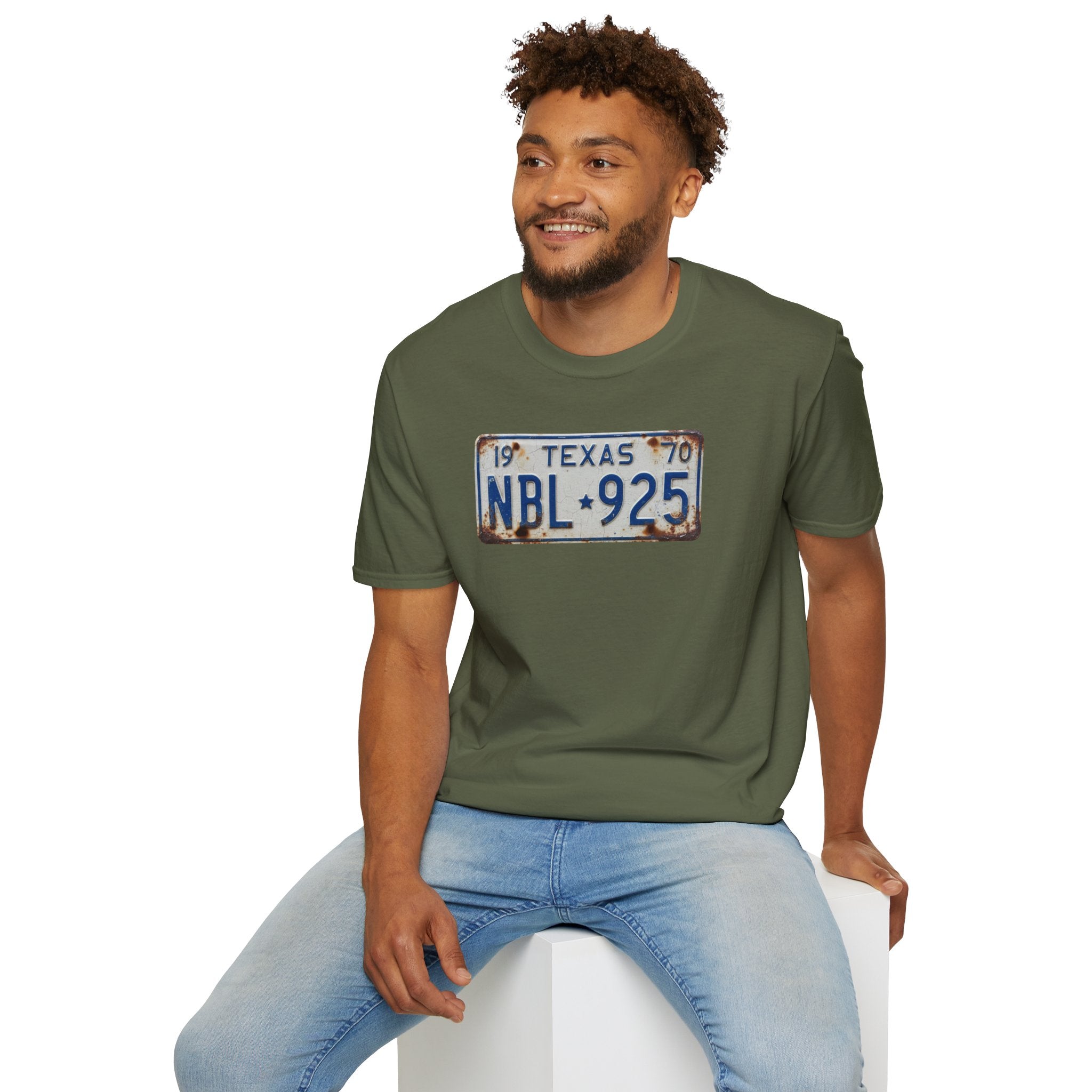 Vintage Texas License Plate T-Shirt | Retro Plate