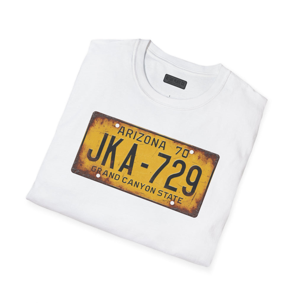 Vintage Arizona License Plate T-Shirt | Retro Plate