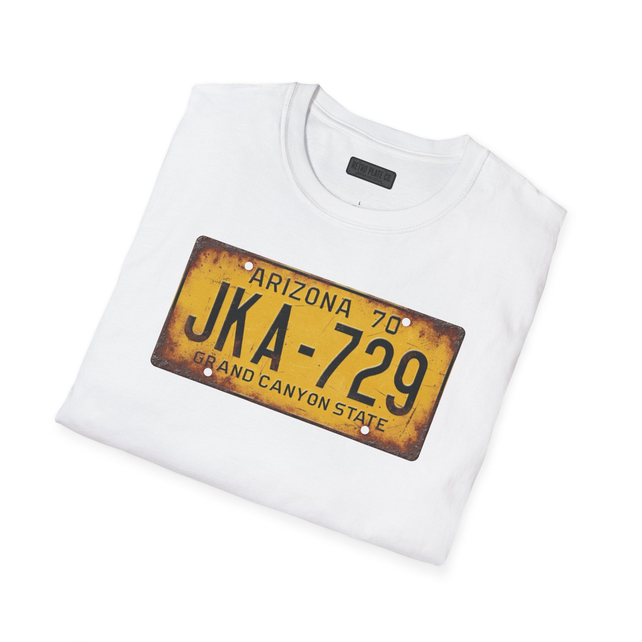 Vintage Arizona License Plate T-Shirt | Retro Plate