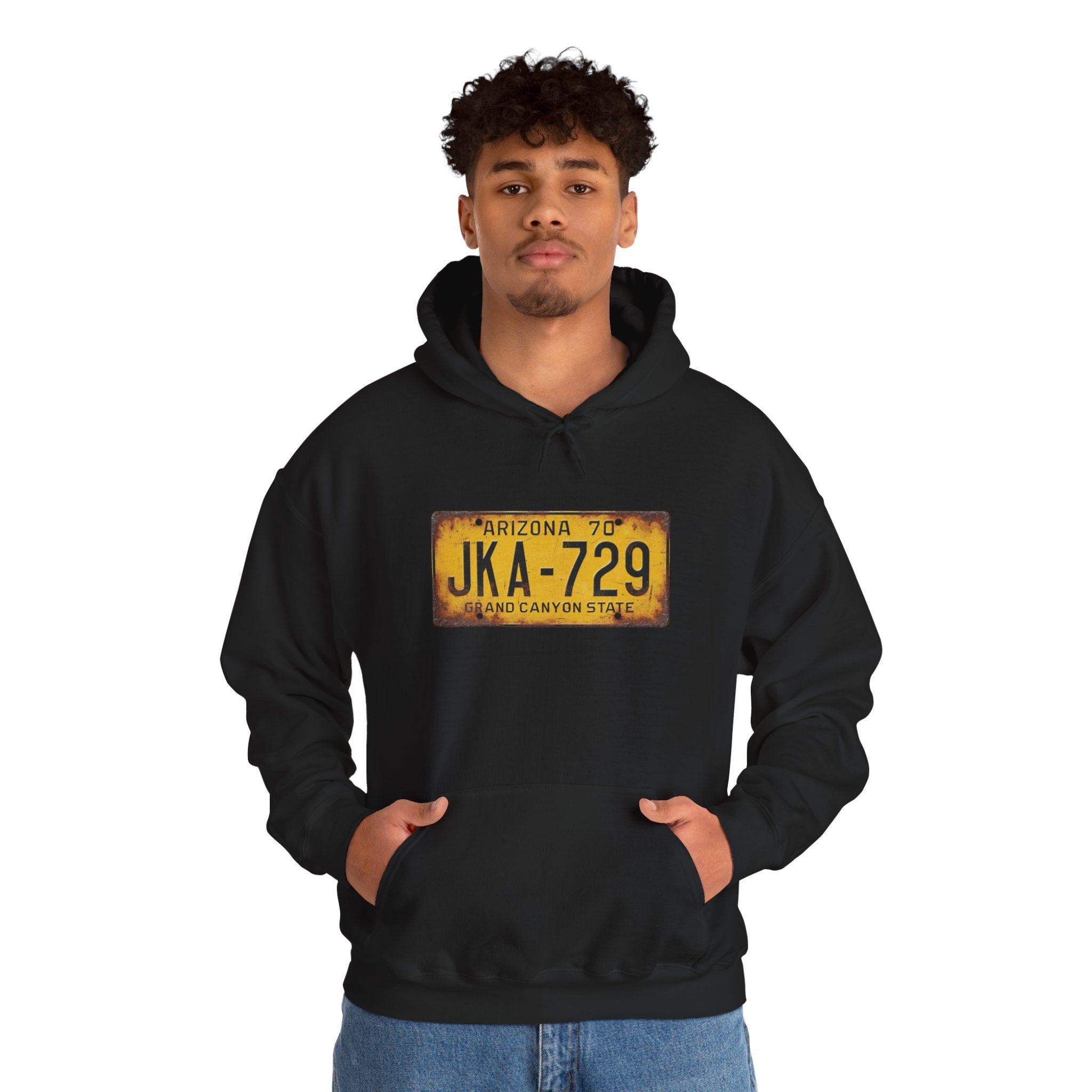 Vintage Arizona License Plate Hoodie