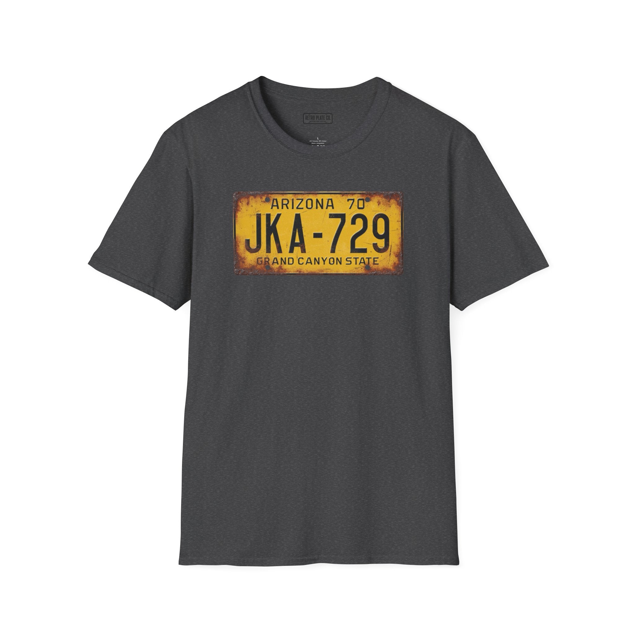 Vintage Arizona License Plate T-Shirt | Retro Plate