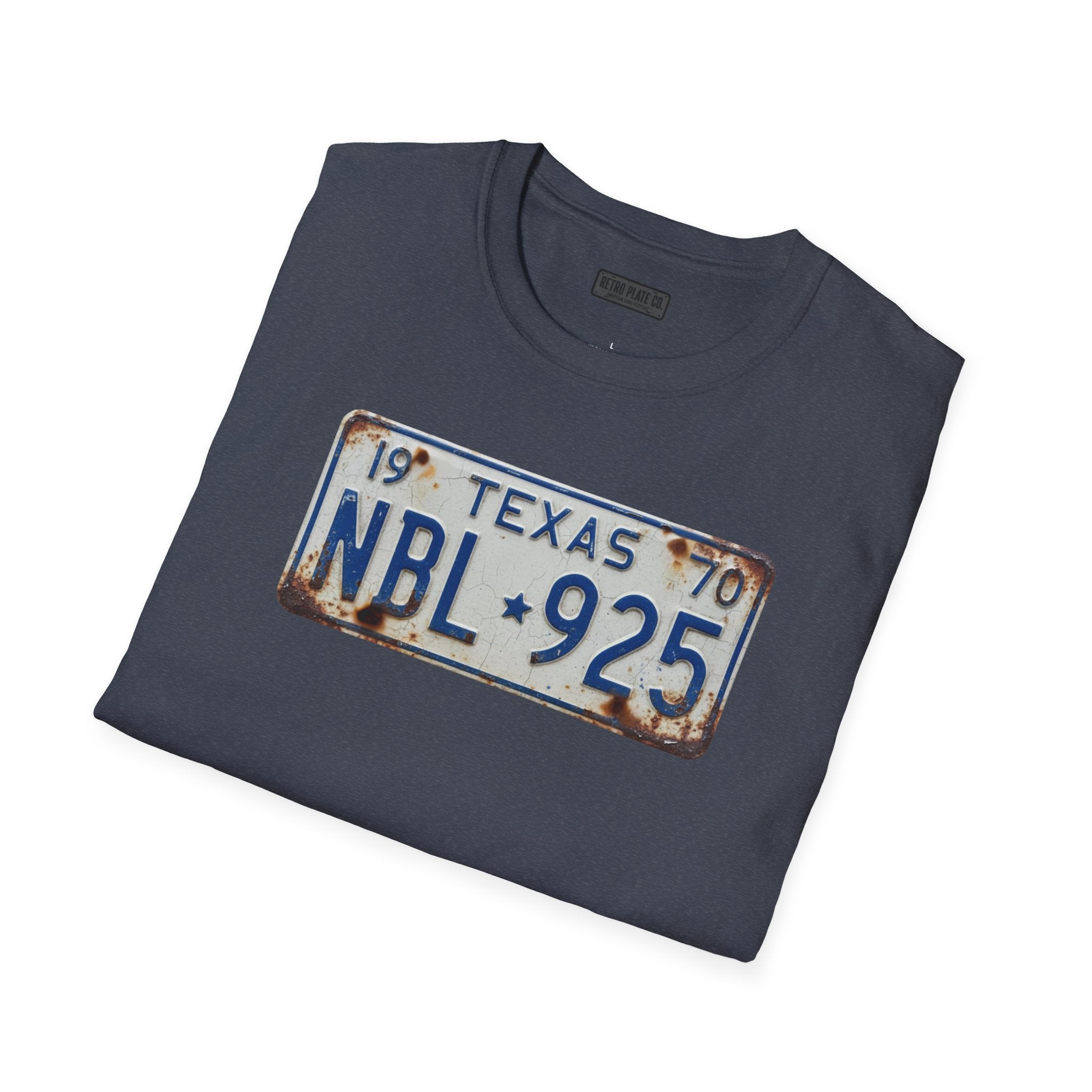 Vintage Texas License Plate T-Shirt | Retro Plate