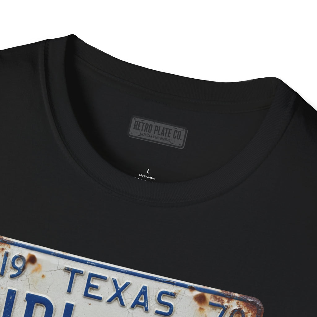 Vintage Texas License Plate T-Shirt | Retro Plate
