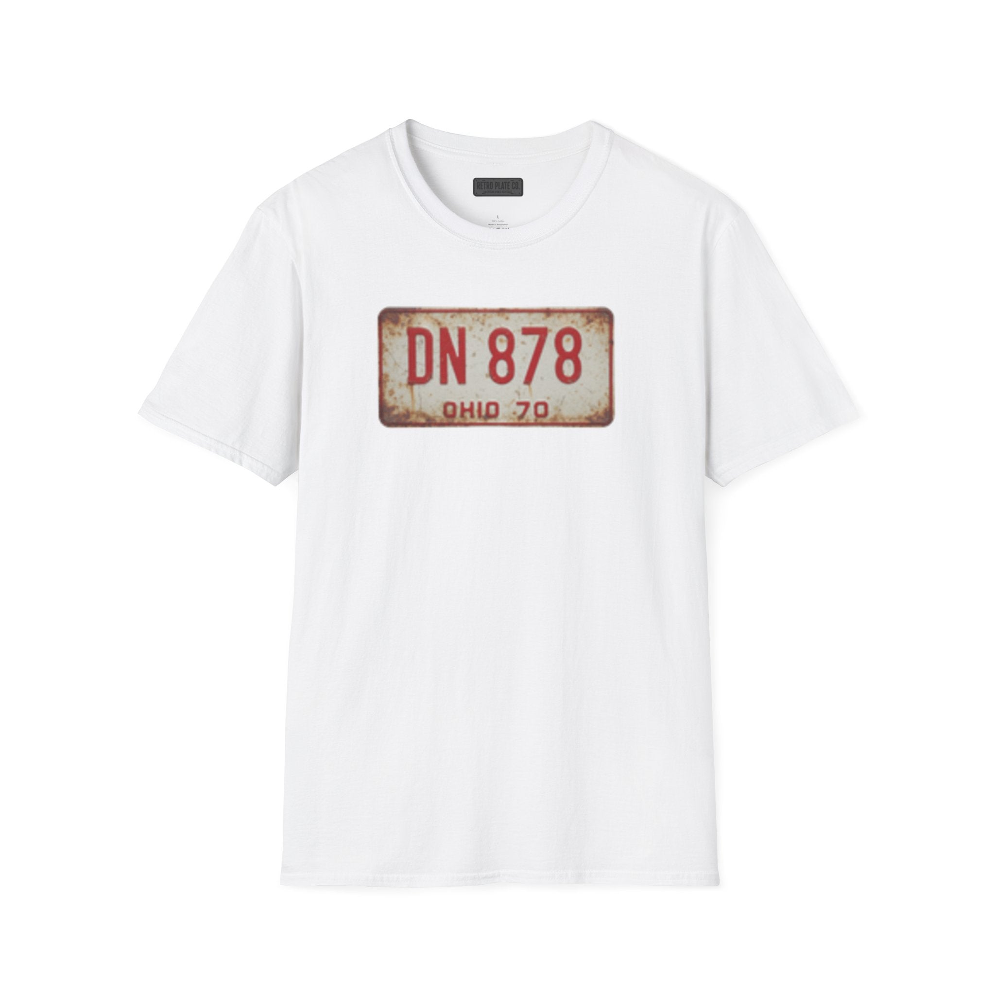 Vintage Ohio License Plate Tee