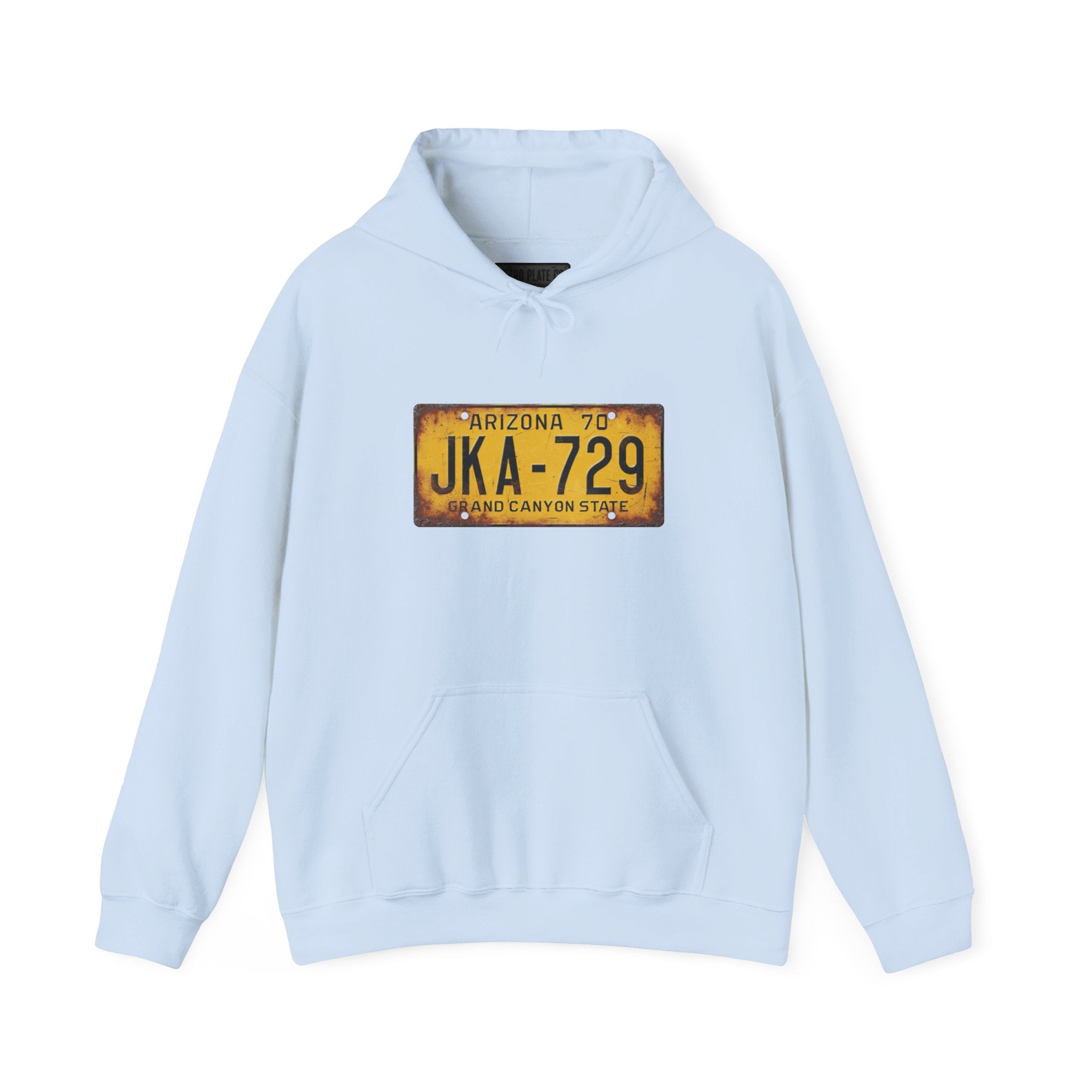 Vintage Arizona License Plate Hoodie